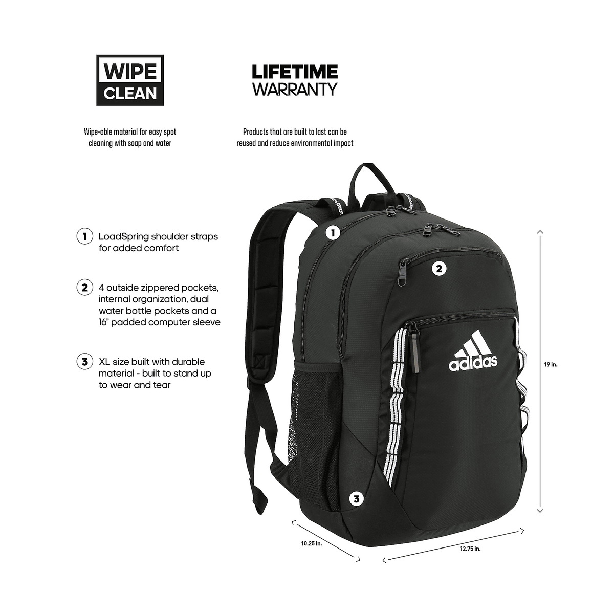 adidas Excel 6 Backpack-2