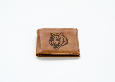Rico Industries NFL  Cincinnati Bengals  Laser Engraved Billfold Wallet-2