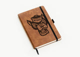Rico Industries NCAA North Carolina State Wolfpack Brown - Primary Laser Engraved Small Notepad-2