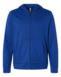 Team 365 Men's Squad Tech Fleece Hooded Full-Zip-1