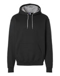 Champion Men's Powerblend Contrast Color Hooded Sweatshirt-1