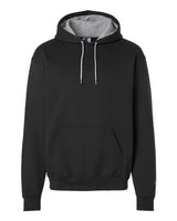Champion Men's Powerblend Contrast Color Hooded Sweatshirt-1