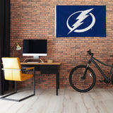 Rico Industries NHL  Tampa Bay Lightning Standard 3' x 5' Banner Flag-1
