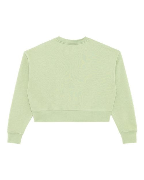 Lane Seven Women's Relaxed Cropped Crewneck Sweatshirt-2