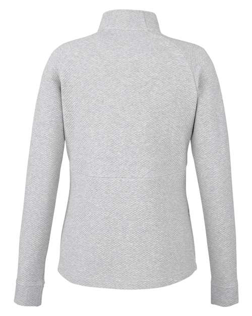 North End Women's Spirit Textured Quarter-Zip Pullover-2