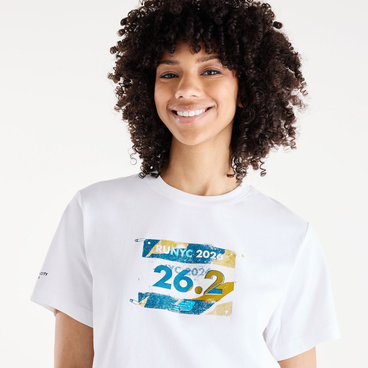 New Balance Women's NYC Marathon Graphic T Shirt - 26.2-3