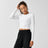 Brooks Women's Luxe Crop Long Sleeve Top