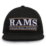 The Game Headwear Colorado State Retro Bar Snapback Hat