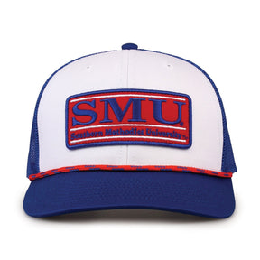 The Game Headwear Southern Methodist Rope Trucker Hat