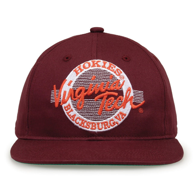 The Game Headwear Virginia Tech Retro Snapback Hat