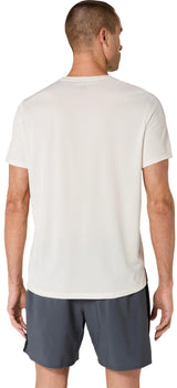 Asics Men's Silver Short Sleeve Top-2