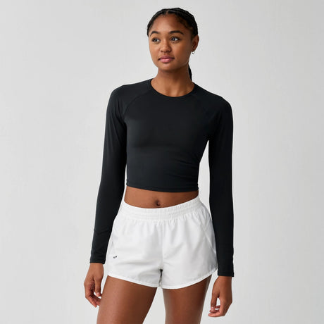 Brooks Women's Luxe Crop Long Sleeve Top
