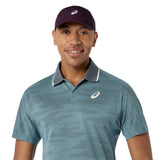 Asics Men's Match Jacquard Polo Short Sleeve Top-4