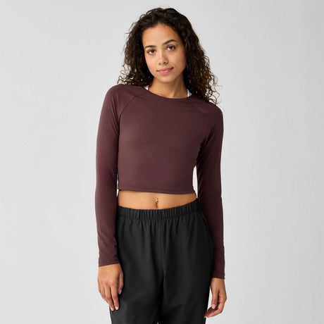 Brooks Women's Luxe Crop Long Sleeve Top