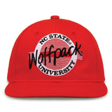 The Game Headwear NC State Retro Snapback Hat