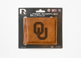 Rico Industries NCAA Oklahoma Sooners  Laser Engraved Billfold Wallet-3