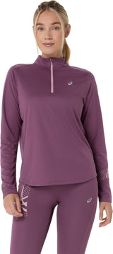 Asics Women's Icon 1/2 Zip Long Sleeve Top-7