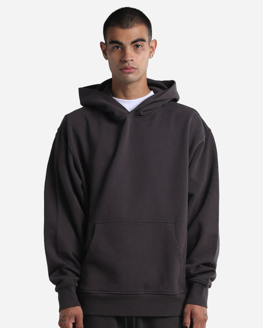 Shaka Wear Men's Max Heavy Garment-Dyed Hoodie Sweatshirt