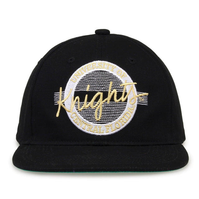 The Game Headwear Central Florida UCF Retro Circle Snapback Hat