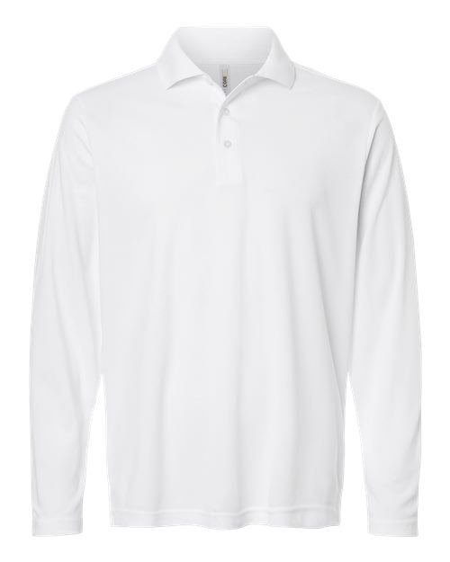 CORE365 Men's Nova Performance Long Sleeve Pique Polo-1