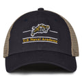The Game Headwear Navy Split Bar Trucker Hat
