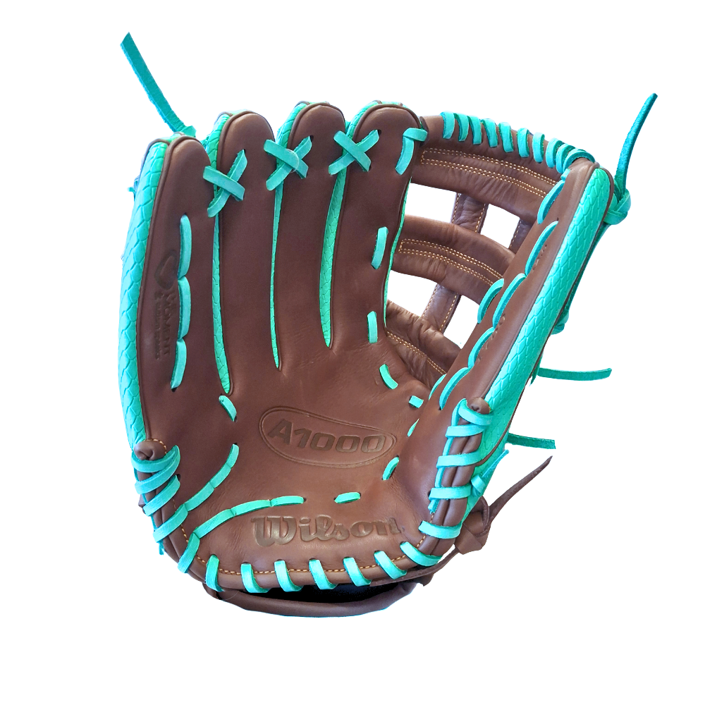 Wilson A1000 Mint Chip 1750 17.75" Outfield Baseball Glove-2