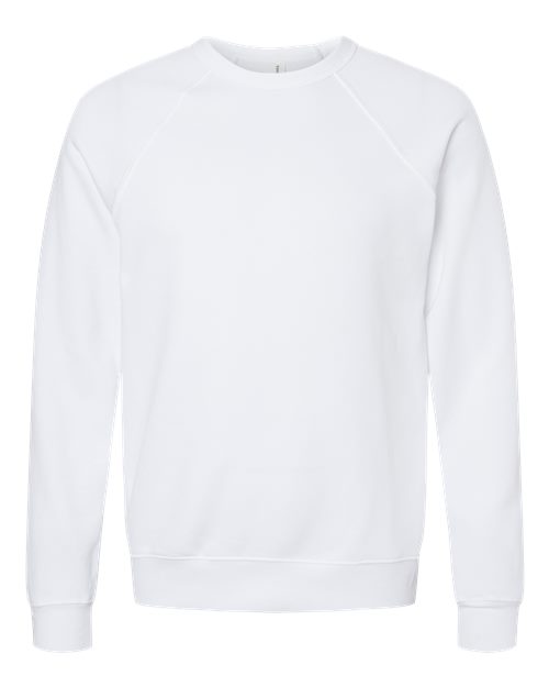 Bella + Canvas Men's Sponge Fleece Raglan Sweatshirt Mens Apparel Sweatshirts & Fleece