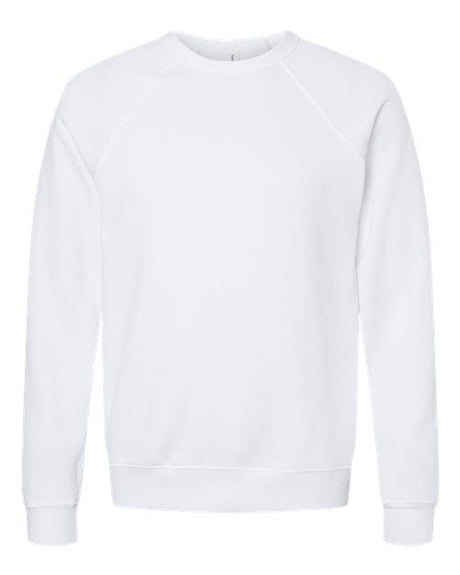 Bella + Canvas Men's Sponge Fleece Raglan Sweatshirt Mens Apparel Sweatshirts & Fleece