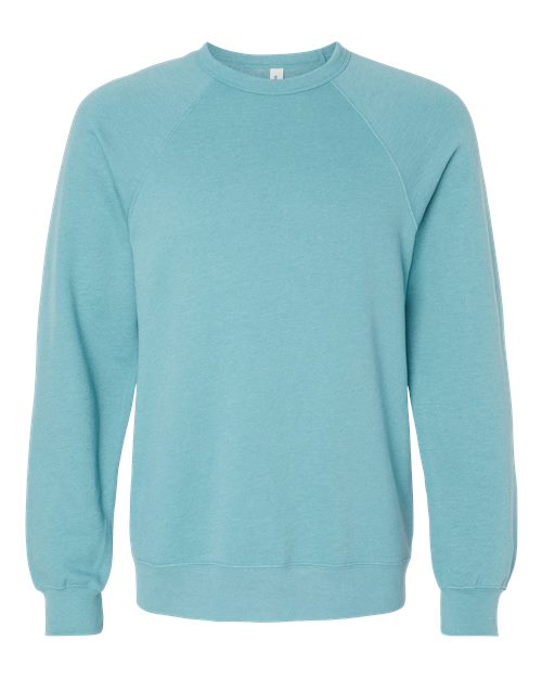 Bella + Canvas Men's Sponge Fleece Raglan Sweatshirt Mens Apparel Sweatshirts & Fleece