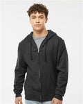Tultex Men's Full-Zip Hooded Sweatshirt Mens Apparel Sweatshirts & Fleece