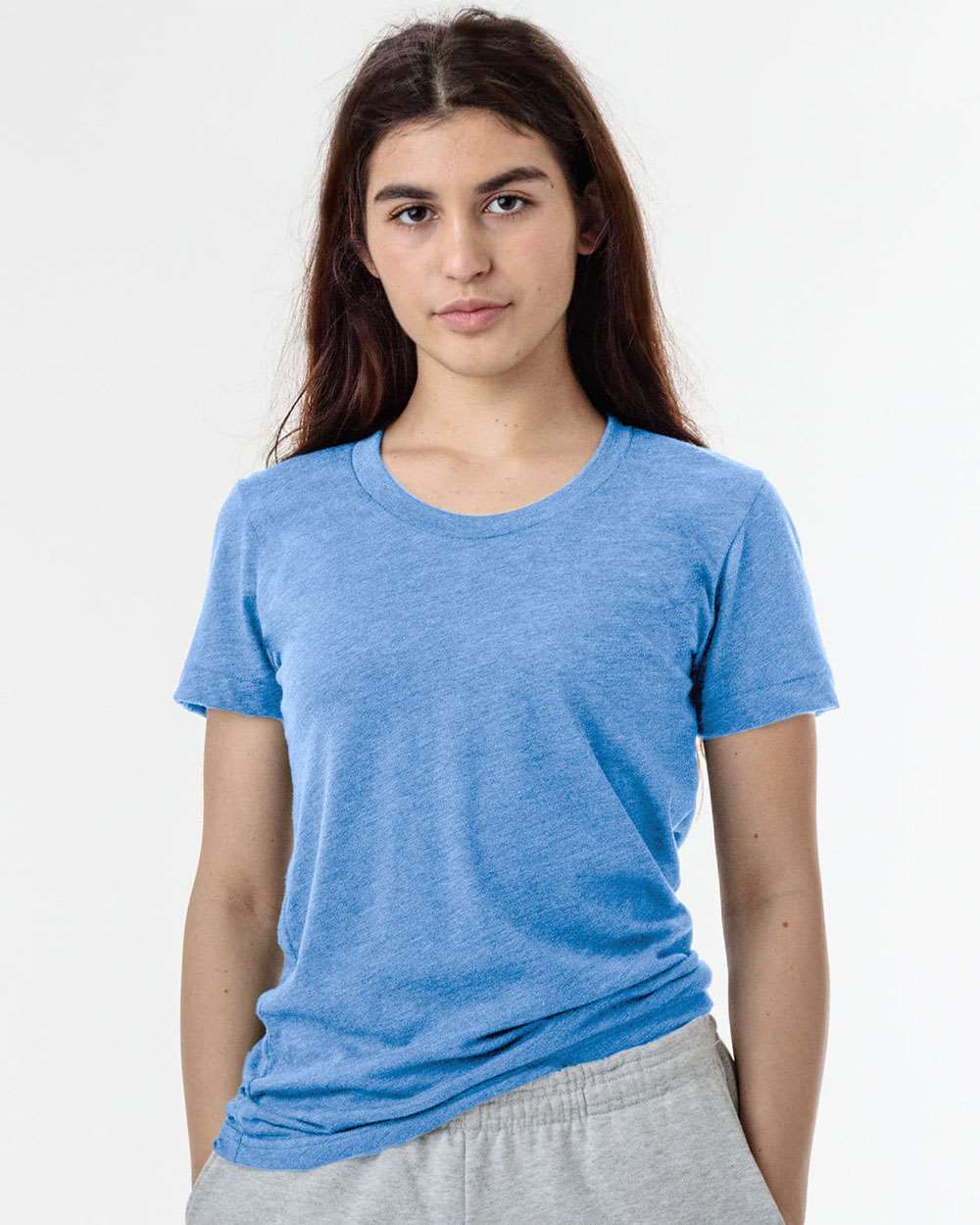 Los Angeles Apparel Men's USA-Made Women's 50/50 T-Shirt