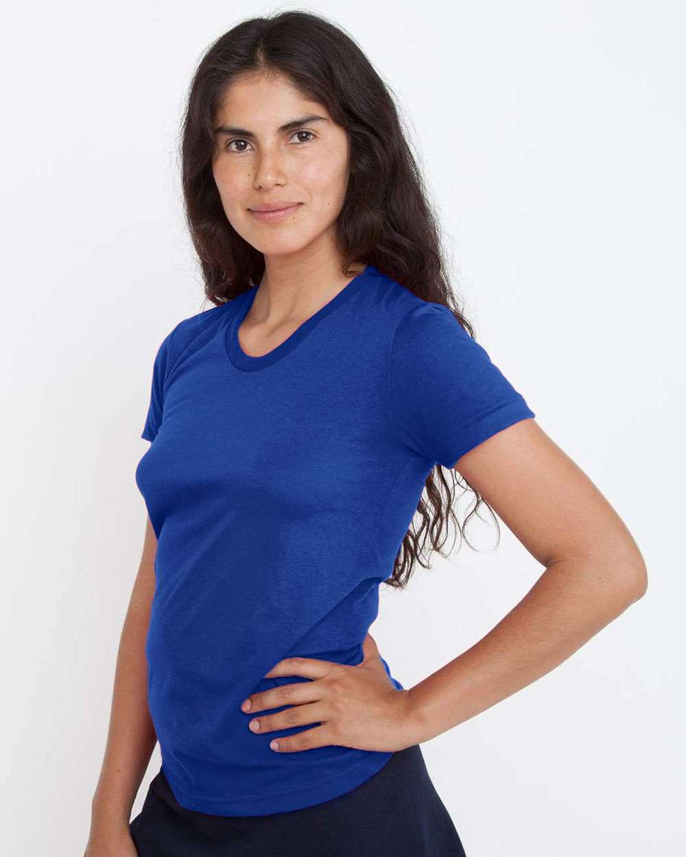 Los Angeles Apparel Men's USA-Made Women's 50/50 T-Shirt