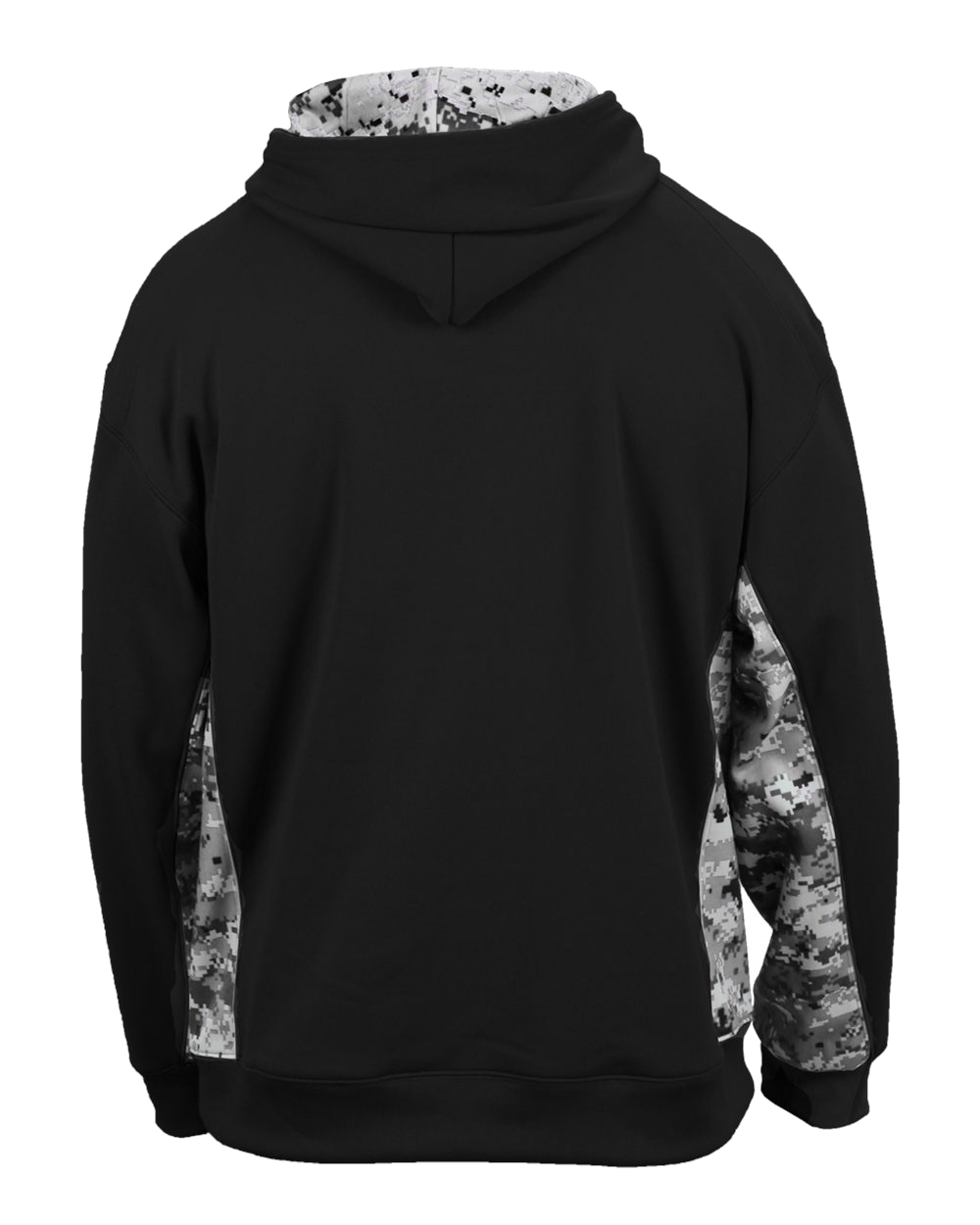 Badger Men's Digital Colorblock Hoodie Mens Apparel Sweatshirts & Fleece