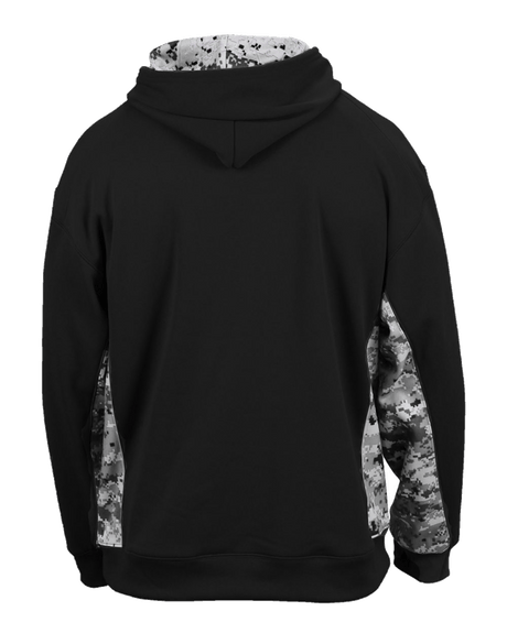 Badger Men's Digital Colorblock Hoodie Mens Apparel Sweatshirts & Fleece