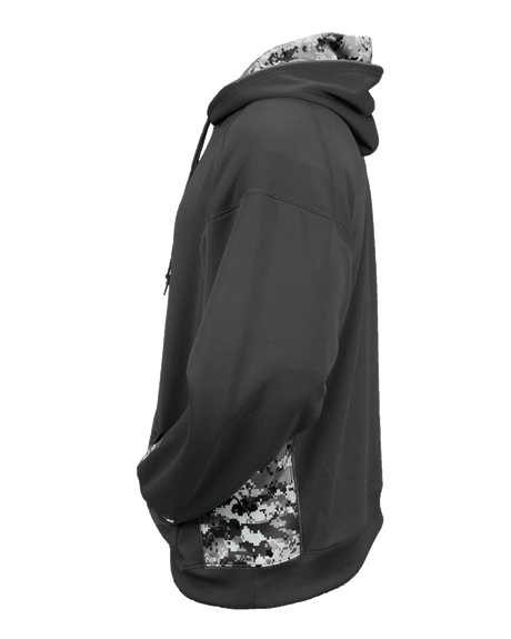 Badger Men's Digital Colorblock Hoodie Mens Apparel Sweatshirts & Fleece