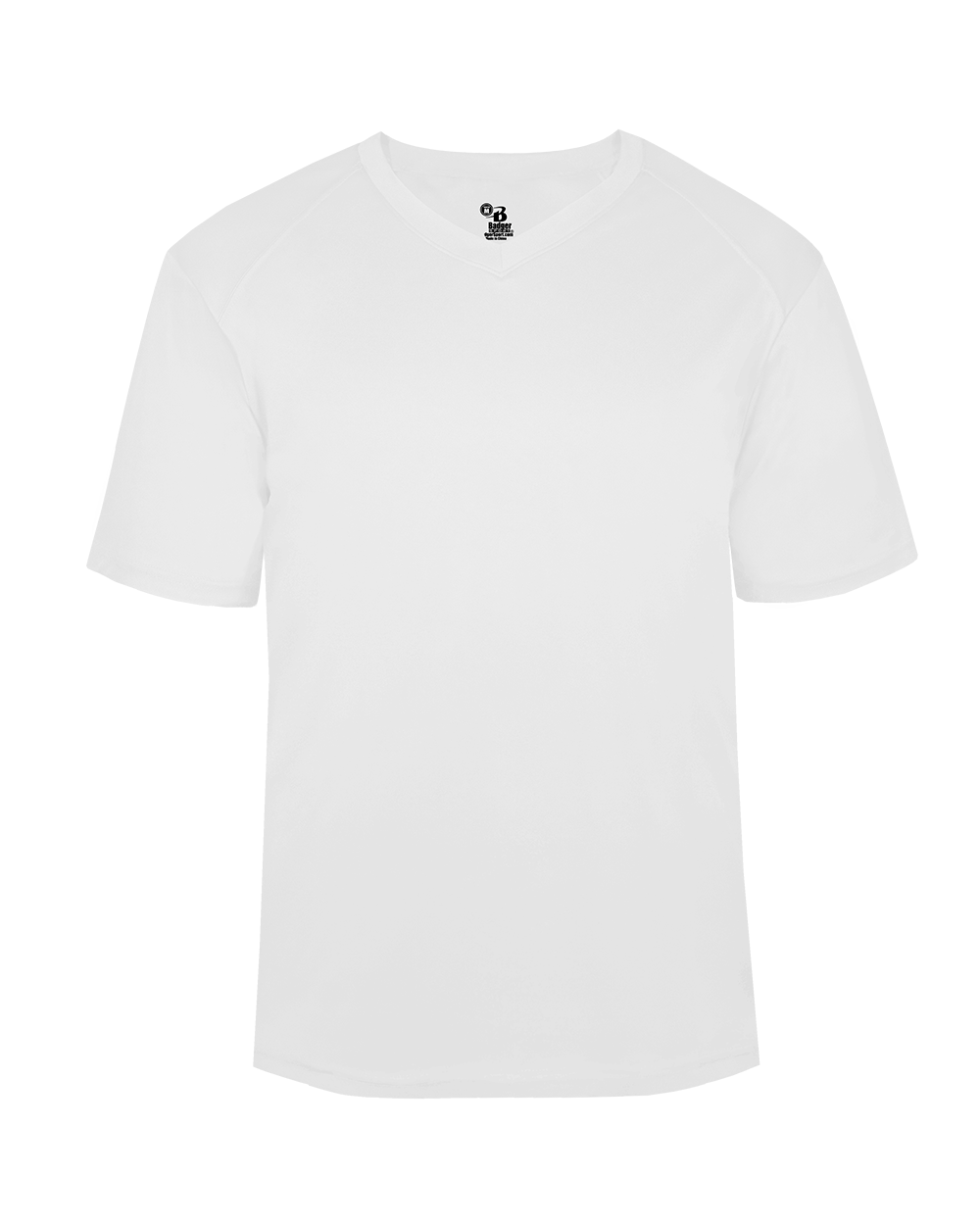 Badger Youth B-Core V-Neck Tee Badger