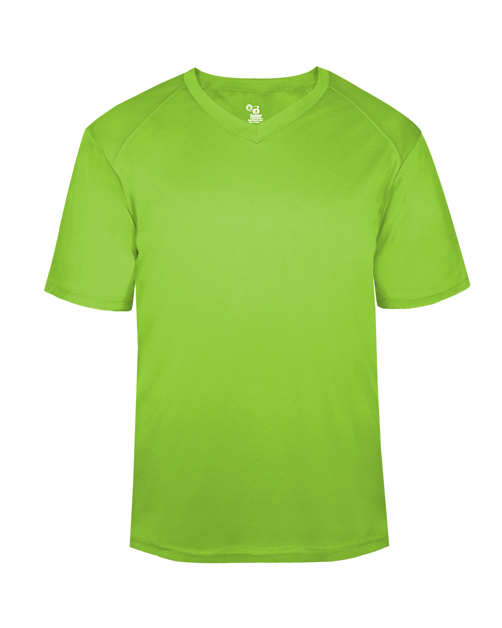 Badger Youth B-Core V-Neck Tee Badger