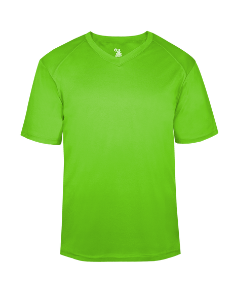 Badger Youth B-Core V-Neck Tee Badger