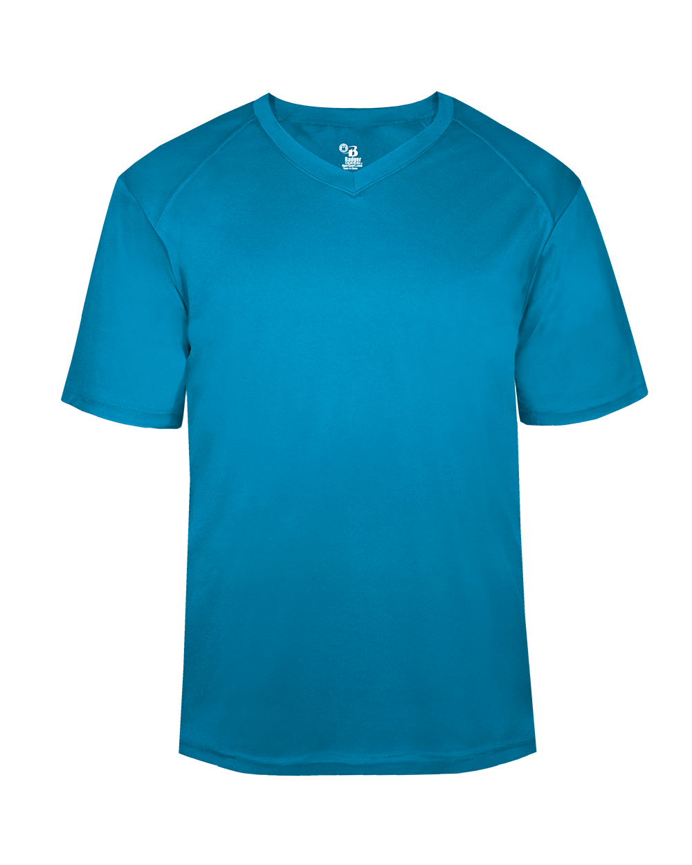 Badger Youth B-Core V-Neck Tee Badger