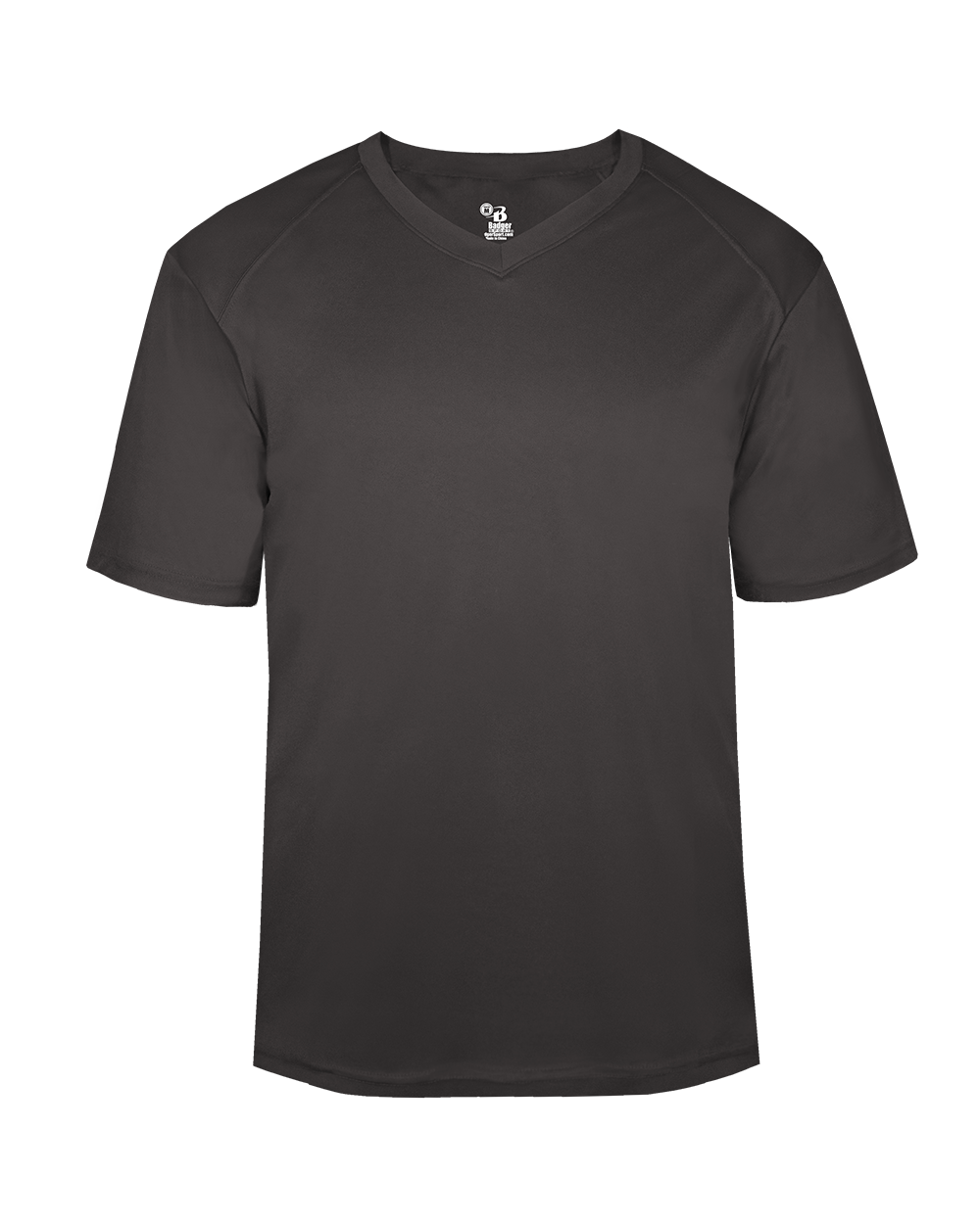 Badger Youth B-Core V-Neck Tee Badger