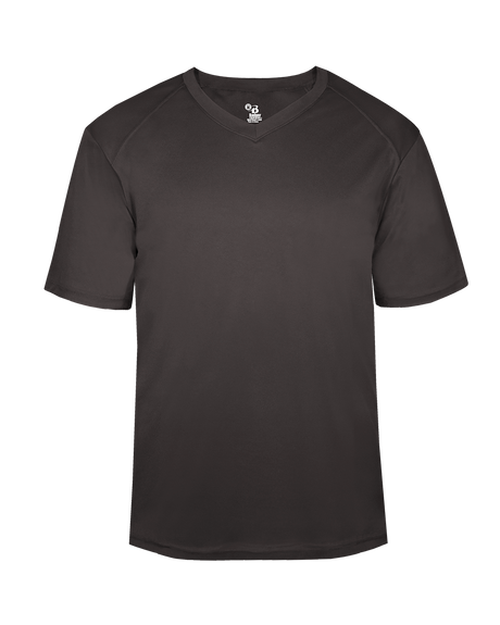 Badger Youth B-Core V-Neck Tee Badger