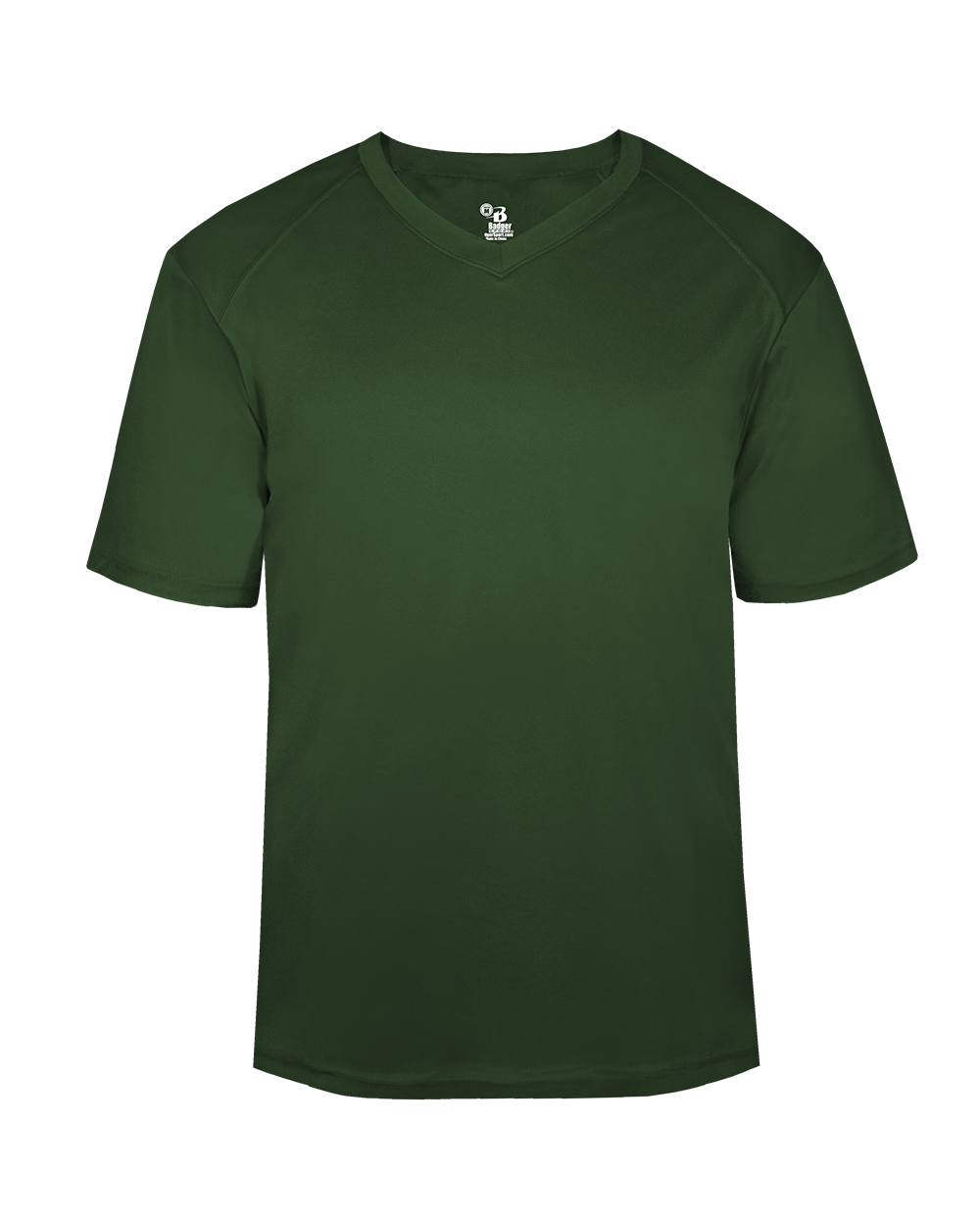 Badger Youth B-Core V-Neck Tee Badger