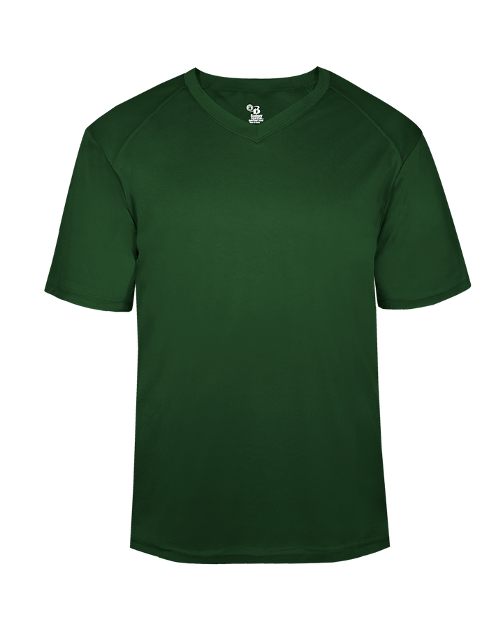Badger Youth B-Core V-Neck Tee Badger