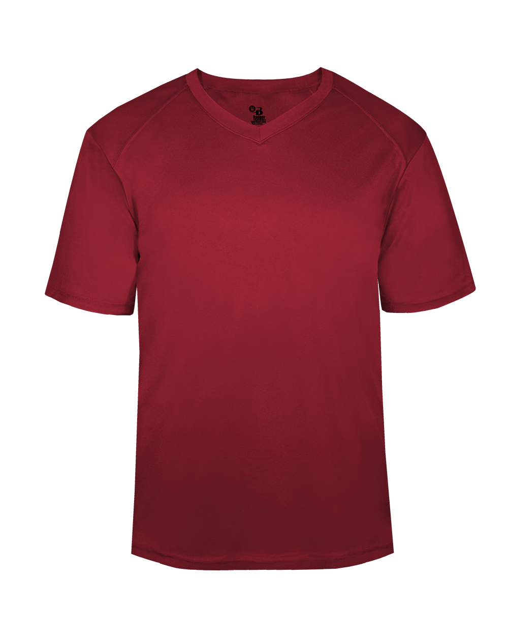 Badger Youth B-Core V-Neck Tee Badger