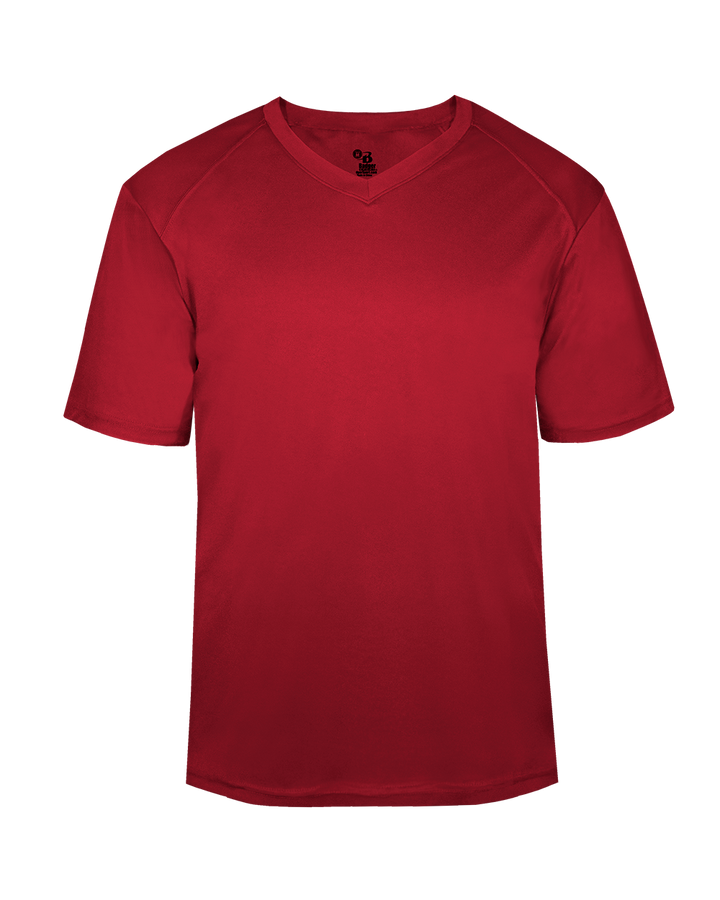 Badger Youth B-Core V-Neck Tee Badger