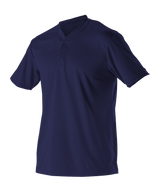 Alleson Youth Baseball 2 Button Henley Jersey Alleson
