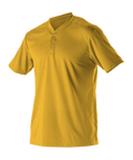 Alleson Youth Baseball 2 Button Henley Jersey Alleson