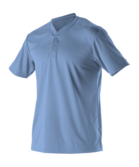 Alleson Youth Baseball 2 Button Henley Jersey Alleson