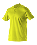 Alleson Youth Baseball 2 Button Henley Jersey Alleson