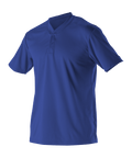 Alleson Youth Baseball 2 Button Henley Jersey Alleson